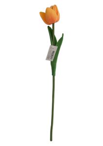 [630922橙] Ramo de tulipanes PU de 35 cm - Bouquet decorativo