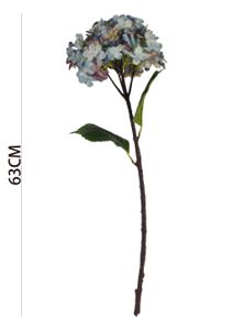 [630946复古蓝] Ramo de hortensias con pétalos sueltos VARA HORTENSIA - Decoración floral