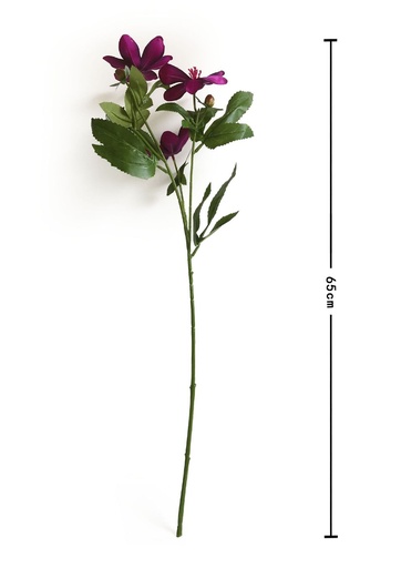 [6103014紫色] Rama de flores artificiales en color púrpura - Decoración floral para hogar
