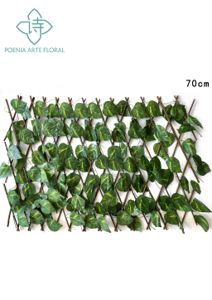 [630538-4] Rama de hiedra artificial colgante de 70 cm en verde - enredadera y decoración
