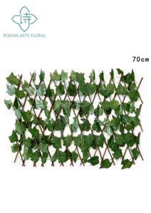 [630538-2] Rama de hiedra artificial colgante de 70 cm en uva - enredadera y decoración