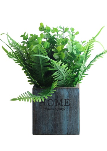 [5101082-30] Pozuelo de flores artificiales - Pequeño macetero decorativo