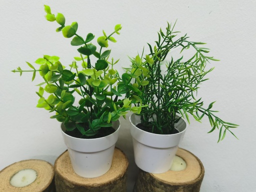 [5101024-5] Pozuelo artificial - Pequeño macetero decorativo