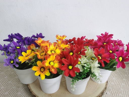 [5101027-57] Planta artificial pequeña en maceta - Bonsái decorativo