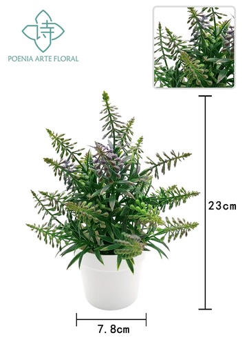 [630482-1] Bonsái artificial de espiga - Planta decorativa