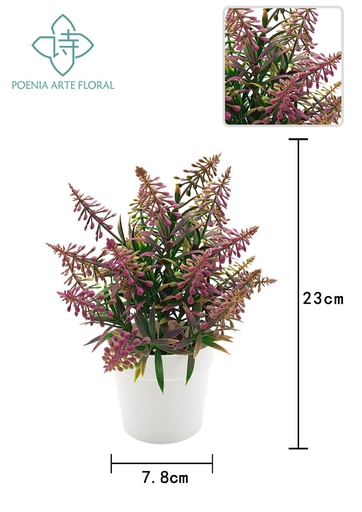 [630482-3] Bonsái artificial de espiga - Planta decorativa