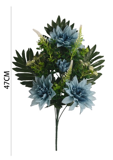 [6101071蓝色] Ramo funerario 6101071 azul - Ramos y flores