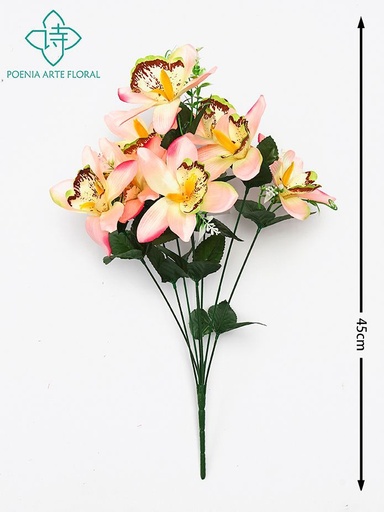 [630238-粉色8435588850372] Ramo de flores de muertas 8 cabezas en color rosa - Ramos de flores