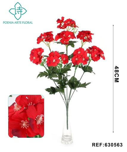 [630563] Ramo de hortensias (8 cabezas)