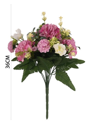 [6101090紫] Ramo de flor en 10 cabezas