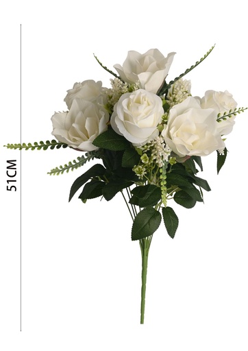 [631074白色] Ramo de magnolias x 13