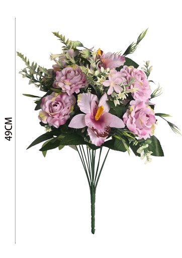 [631078紫粉] Ramo de camelia x 13