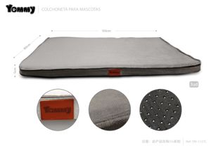 [YM1137C] Colchoneta de espuma para mascota 80*120*5CM gris oscuro 1137 - Color y diseño adecuado