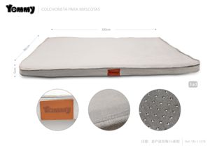 [YM1137B] Colchoneta de espuma para mascota 80*120*5CM gris 1137 - Intenta probarla