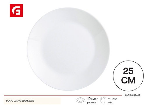 [883314524628] Plato llano ZELIE 25 cm - Vajilla de cerámica