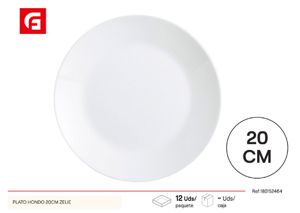 [883314524642] Plato hondo 20 cm Zélie - Vajilla y cerámica