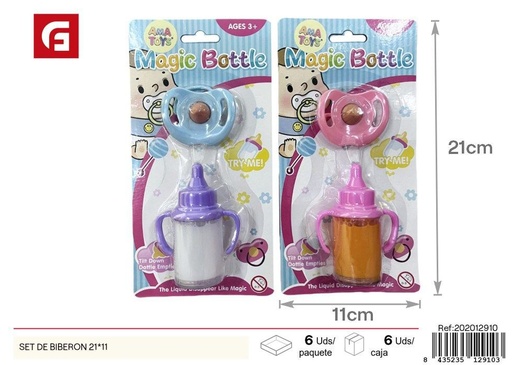 [202012910] Set de biberón 21*11 - Juguetes para bebés