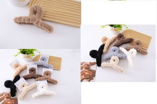 [243071-2] Pinza 13 cm 12 unidades - Accesorios prácticos para el cabello