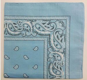[118120-6] Pañuelo 55x55 azul claro 12 unidades - Pañuelos y accesorios
