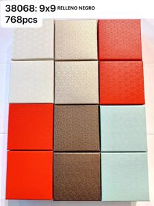 [138068-01] Cajas 9x9cm en color negro 24 unidades - Caja de regalos