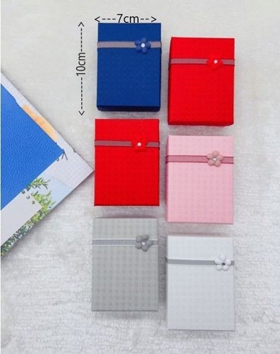 [142348-1] Cajitas conjunto 7x10cm 24 unidades - Caja de regalos