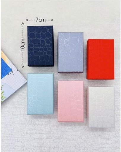 [142348-8] Cajitas conjunto 7x10cm 24 unidades - Caja de regalos