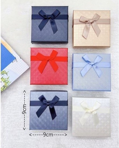 [142355-5] Caja conjunto 9x9cm 24 unidades - Caja de regalos