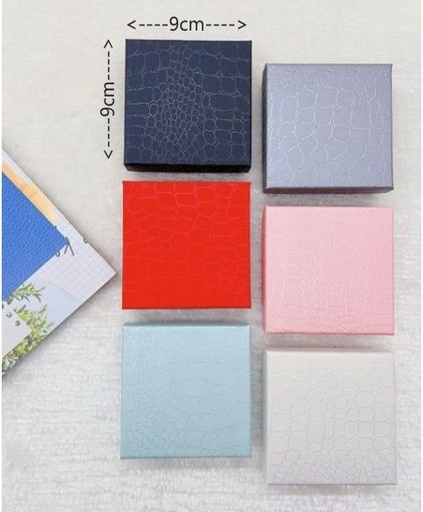 [142355-8] Caja conjunto 9x9cm 24 unidades - Caja de regalos