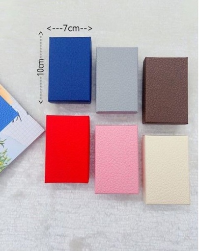 [38051-11] Cajitas conjunto 7x10cm 24 unidades - Caja de regalos