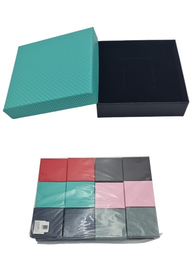 [30772-7] Cajita de regalos 9x9x2.5cm 24 unidades - Caja de regalos