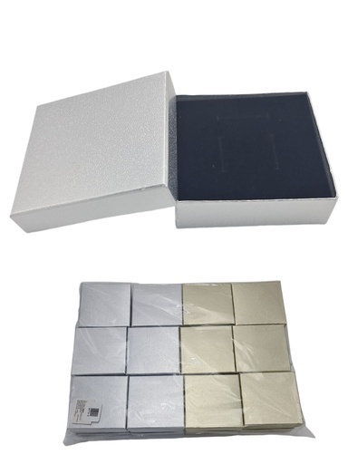 [30772-9] Cajita de regalos 9x9x2.5cm 24 unidades - Caja de regalos