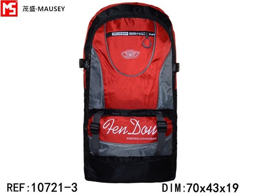 [630876深粉] Mochila grande de senderismo roja - Modelo A48/C17/C19/S-106