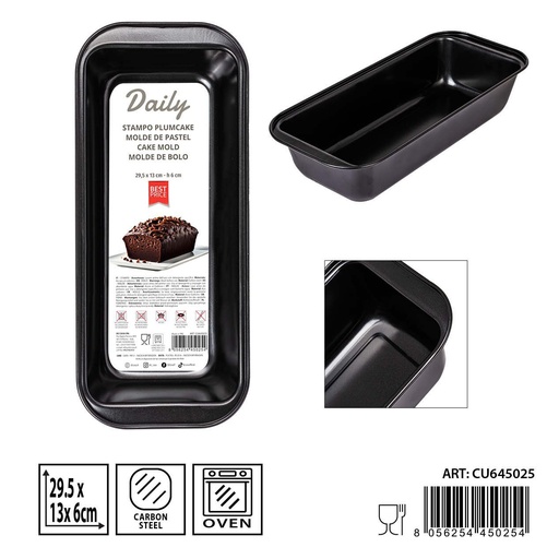 [0237807] Bandeja molde rectangular 29.5x13x6 cm - Utensilios de cocina y herramientas