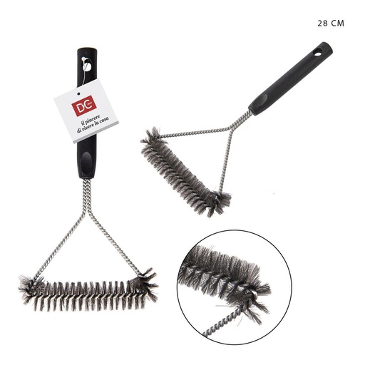 [0217618] Cepillo de limpieza para parrilla 28CM - Accesorios para barbacoa