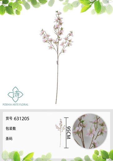 [631205ROSA] Ramo de flor de jazmín de 95 cm - Decoraciones florales