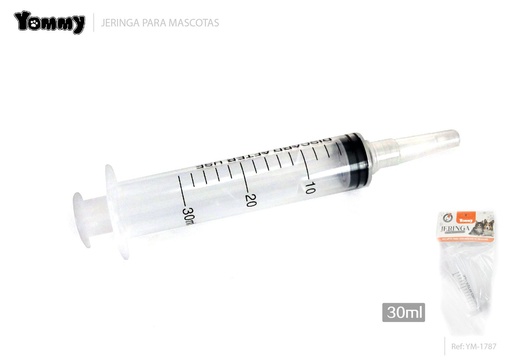 [YM1787] Jeringa para mascotas 30ML - Utensilio veterinario