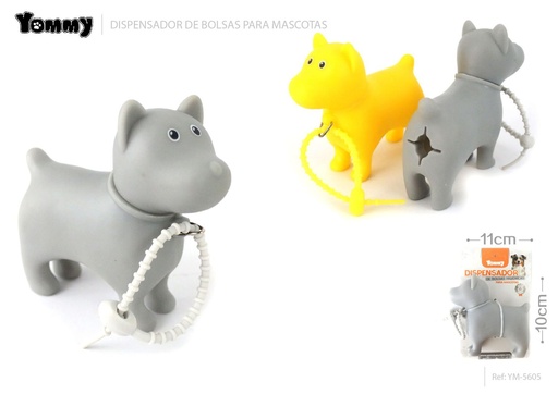 [YM5605] Dispensador de bolsa para perros 11*10*4cm - Accesorios prácticos para mascotas