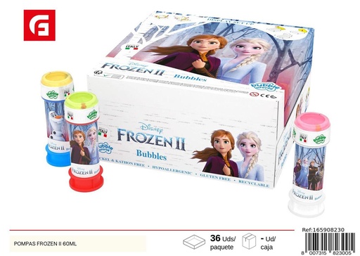[165908230] Pompitas Frozen II 60ml - Juguetes de pompas