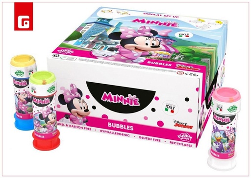 [162005380] Pompitas Minnie 60cc - Juguetes de pompas