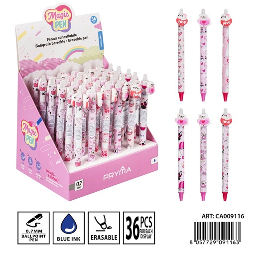 [0237076] Bolígrafo borrable 0.7mm - Herramientas de escritura y papelería