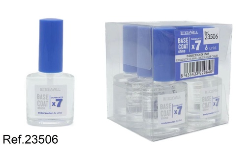 [8435433220640] Endurecedor base coat x7 diamant 6 unidades 23506 LW - Cosmética y cuidado de uñas