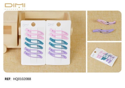 [8435693834694] Ranas 6CM 24 unidades HQ01020BB - Accesorios de pelo y moda