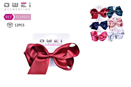 [8428947193234] Pinza de lazo 12 unidades CL19323 - Accesorios de pelo y moda