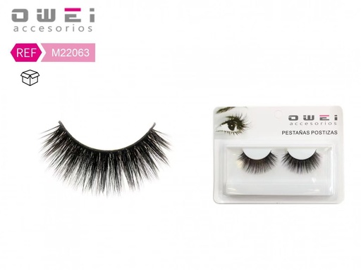 [8428947220633] Pestañas postizas 12/U M22063 - Accesorios de belleza y pestañas