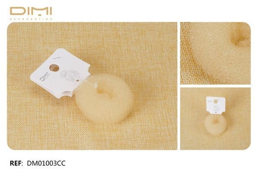 [8435452549913] Coletero donut 6 cm 12/U DM01003CC - Accesorios de belleza para peinados