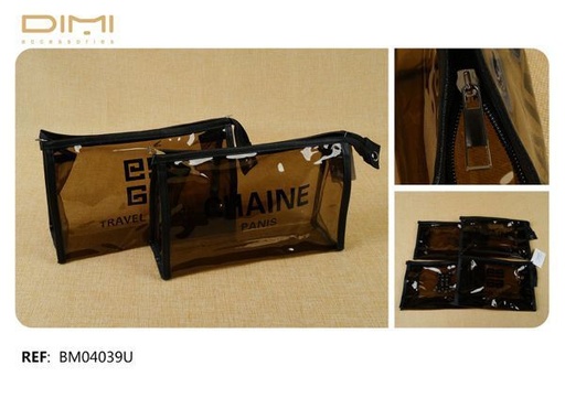 [8435693824237] Neceser 23x15x7 cm 12/U BM04039U - Accesorios para viaje y cosmetiqueras