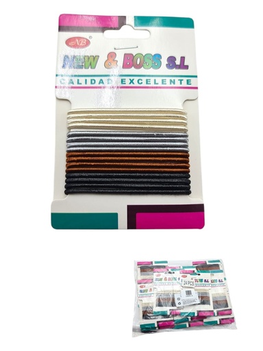 [122231-4] Goma fina 24 unidades - Accesorios para el cabello