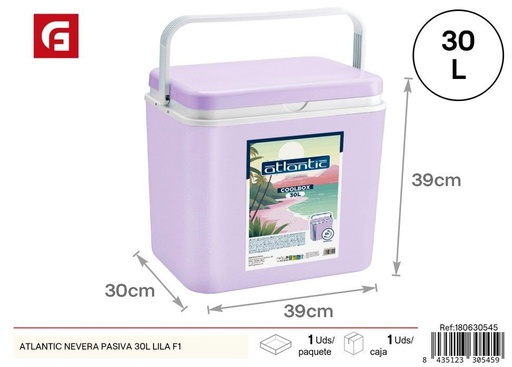 [180630545] Nevera pasiva ATLANTIC 30L LILA F1 - Accesorios de cocina