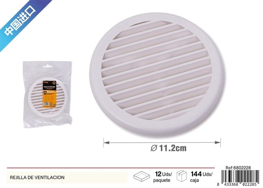 [6802228] Rejilla de ventilación - Accesorios de ferretería