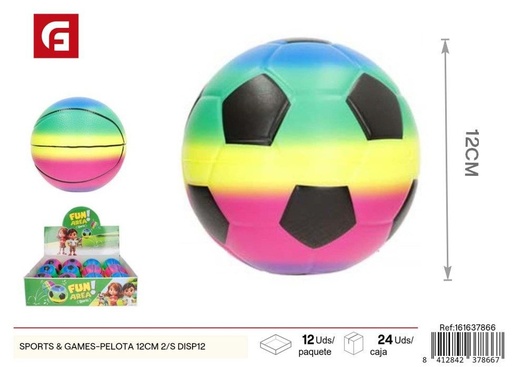 [161637866] Pelota de 12 cm en 2 variantes - Juguetes saltarines